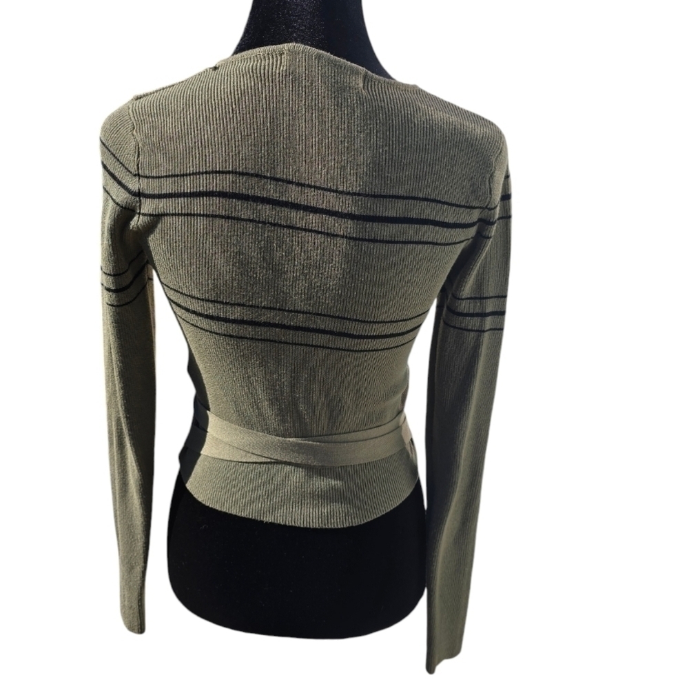 Zara crop green sweater size S - Picture 5 of 10